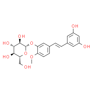 丹葉大黃素-3'-O-葡萄糖苷
